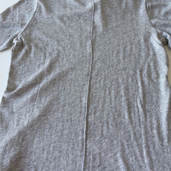 Chaser Heather gray Size M 100% Cotton super soft Long sleeve tee - Picture 7 of 9